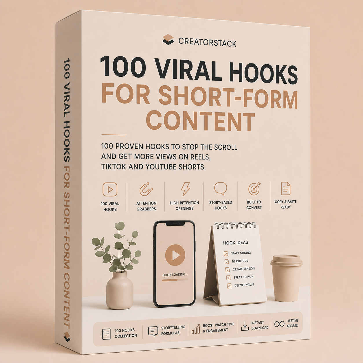 100 Viral Hooks for Short-Form Content