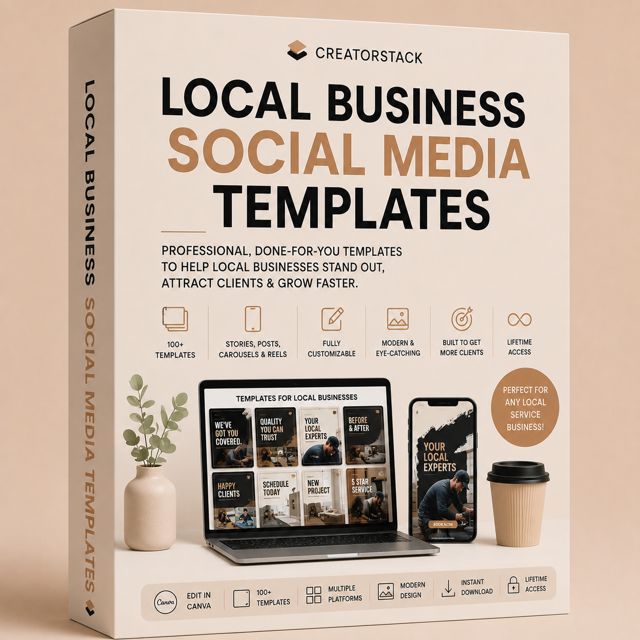 Local Business Social Media Templates